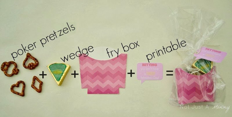 Inside Punny Valentine's Day Treat Boxes 