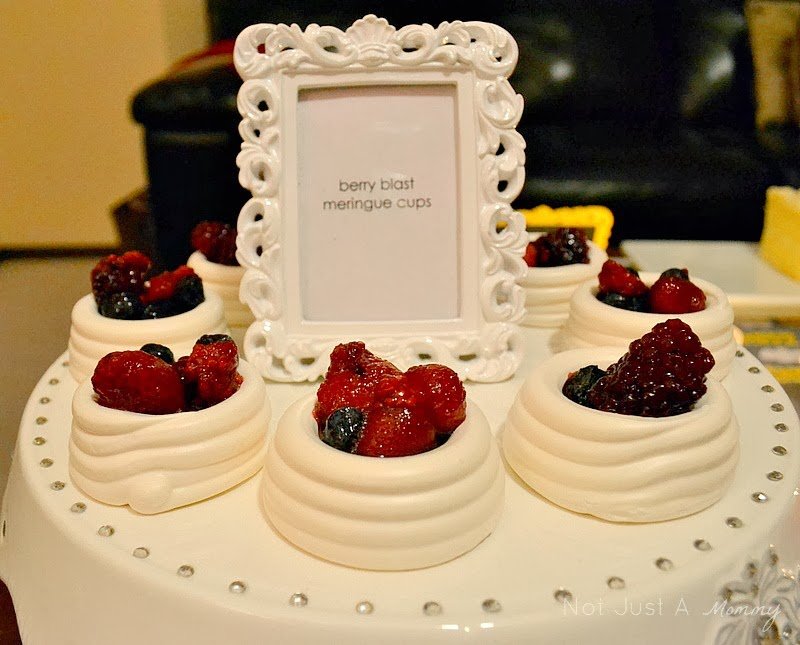 Sunshine and Grey Girl's Night Out meringue cups