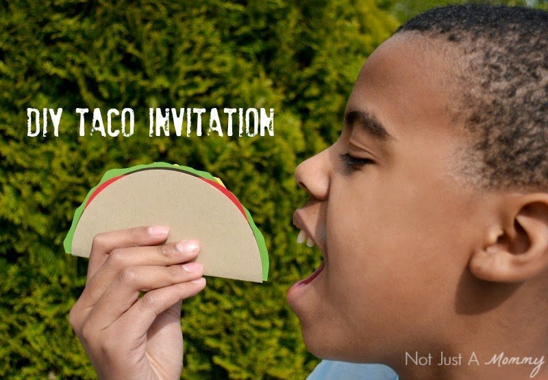 The Party Hop: Summer Fiesta Taco Invitation