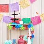 The Party Hop: Summer Fiesta Fringe Party Cup/Salsa Party Favor/Piñata Placesetting