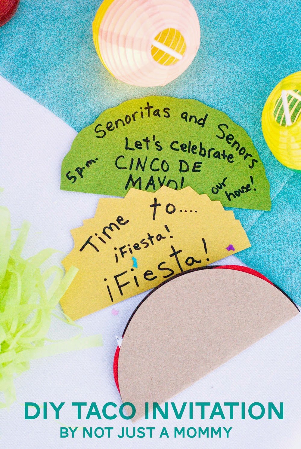 The Party Hop: Summer Fiesta DIY Taco Invitation