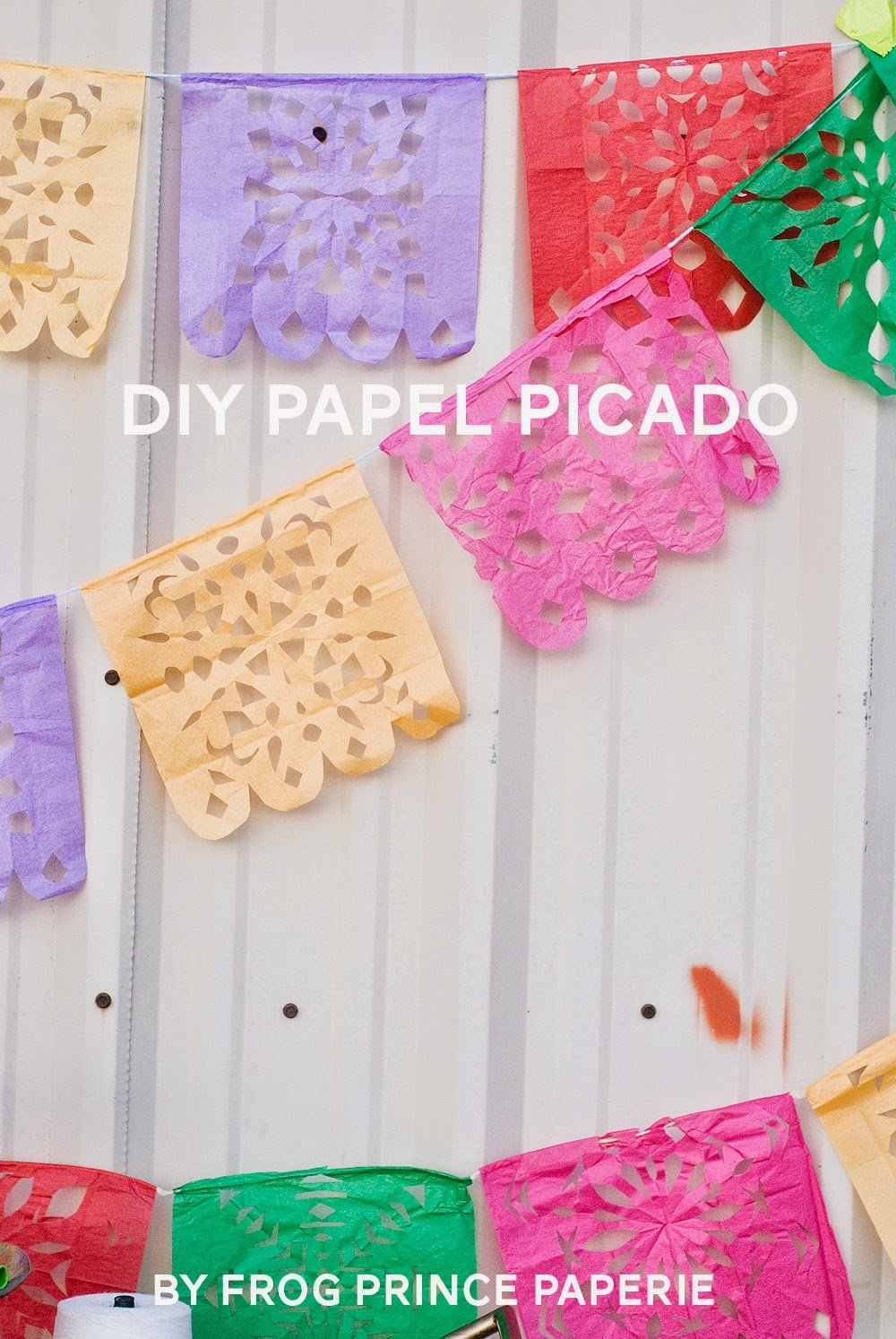 The Party Hop: Summer Fiesta DIY papel picado