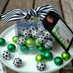 candy soccer ball favor box