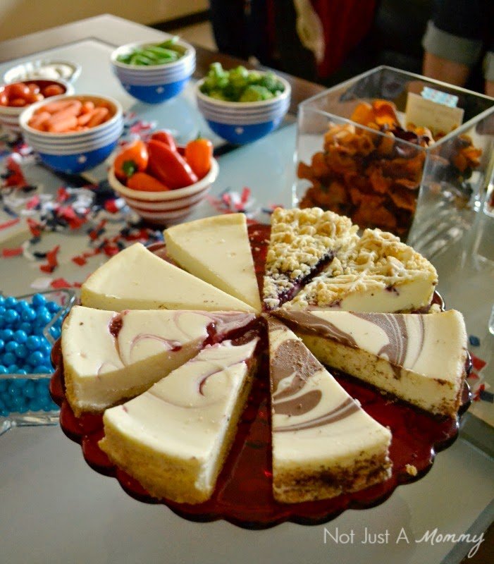 It’s Hip to be Square with Chinet® House Party GNO cheesecake