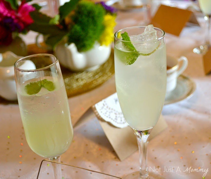 Mother's Day Tea Birthday Party drinks