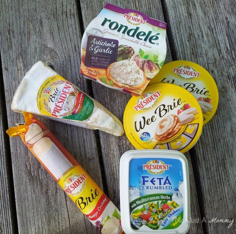 How to host a wine & cheese party; President Cheese