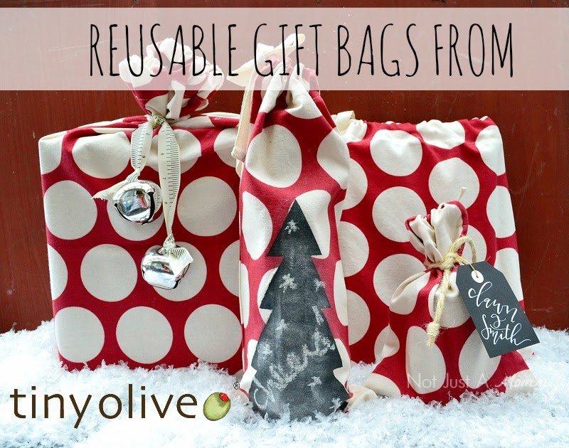 Tuesday Tip – Reusable Gift Bags With Tiny Olive + A Giveaway