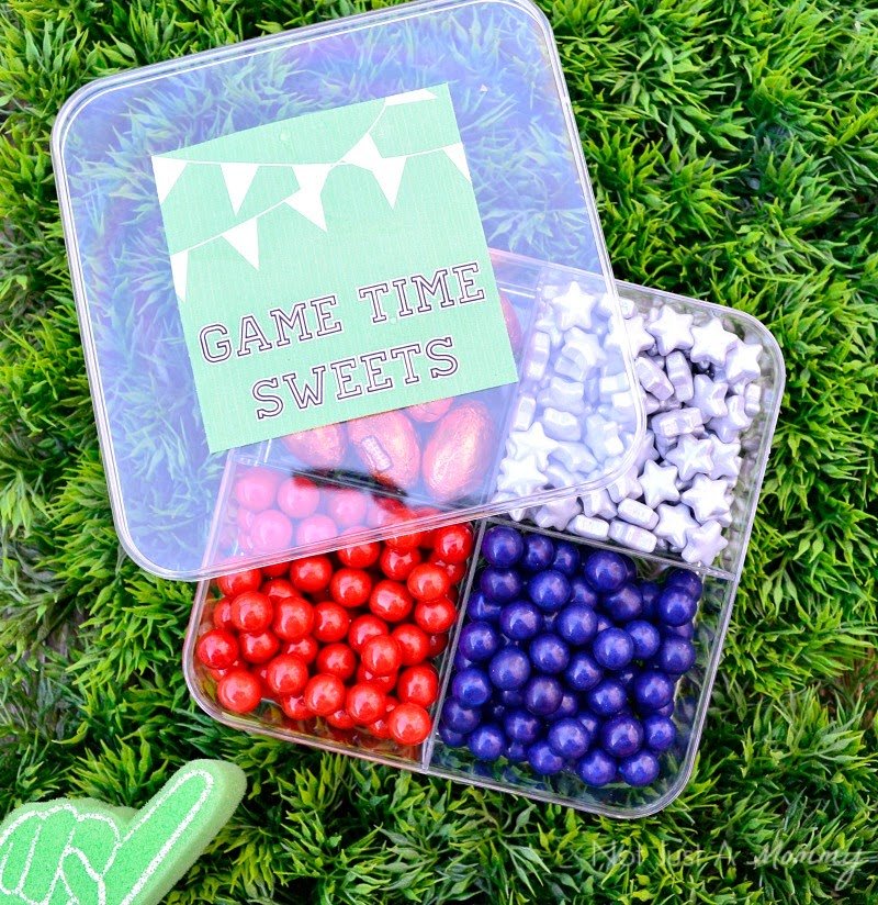 Free Super Bowl Treat Box Printables Patriots