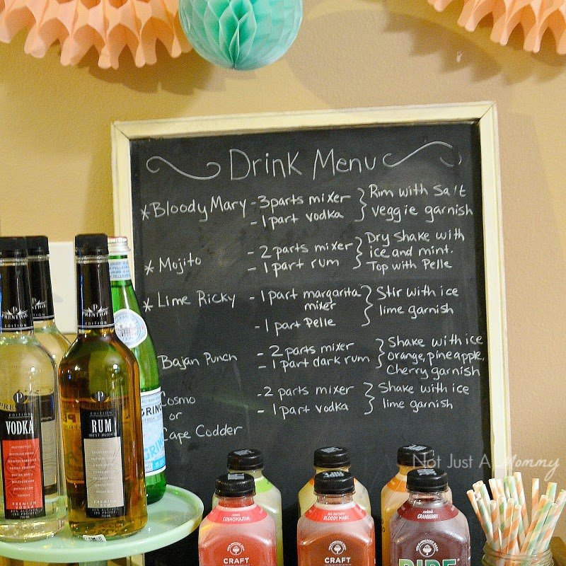 RIPE Bar Juice® Cocktail Juice drink menu