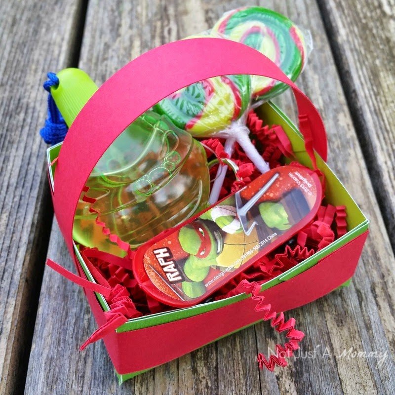 TMNT Easter paper basket ideas