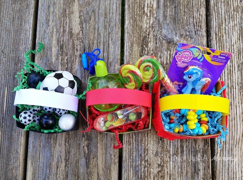 Paper Easter Baskets Part Deux