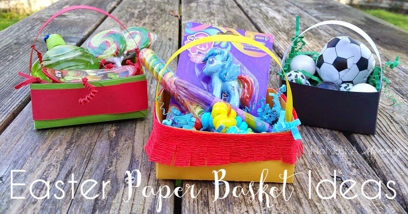 Easter paper basket ideas