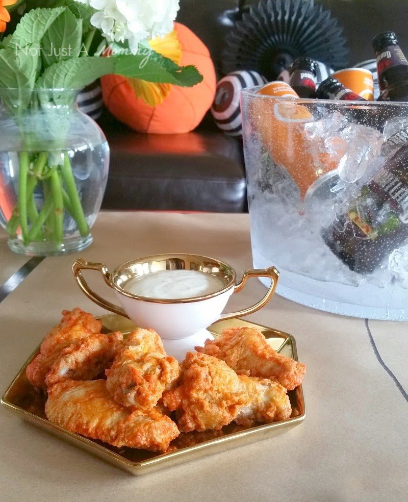 March Madness Basketball Party chicken wings