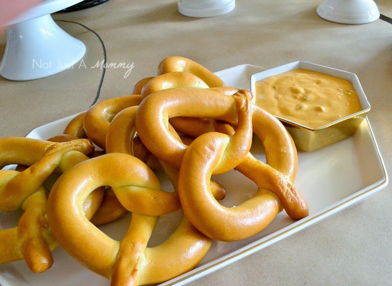 March Madness Basketball Party pretzels 