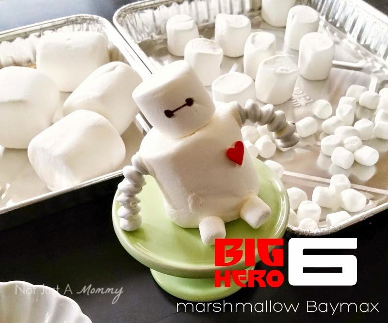 Big Hero 6 Movie Watching Party marshmallow Baymax