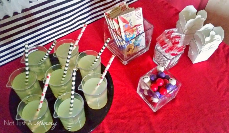 Big Hero 6 Movie Watching Party Honey Lemonade