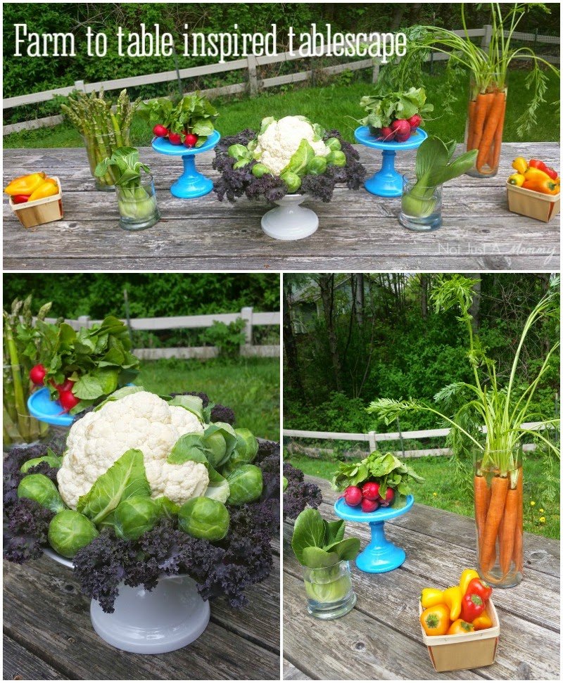 Farm To Table Inspired Tablescape