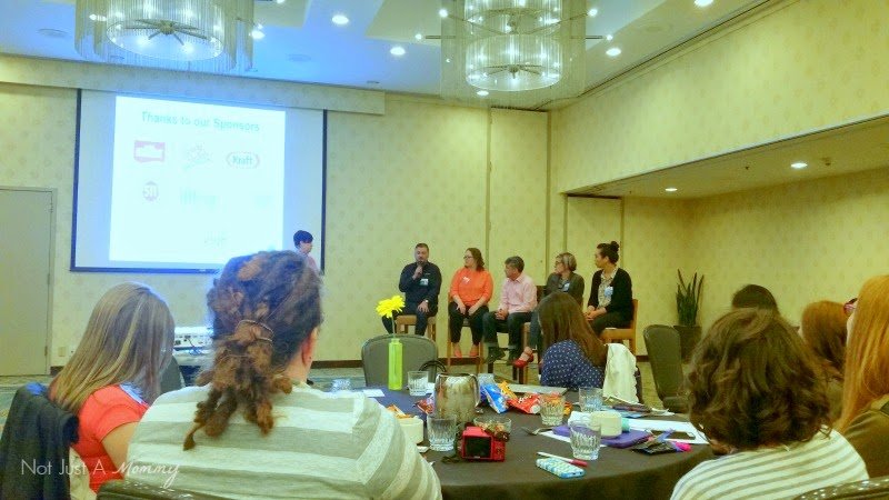 How To Survive Your First Blogging Conference; brand panel