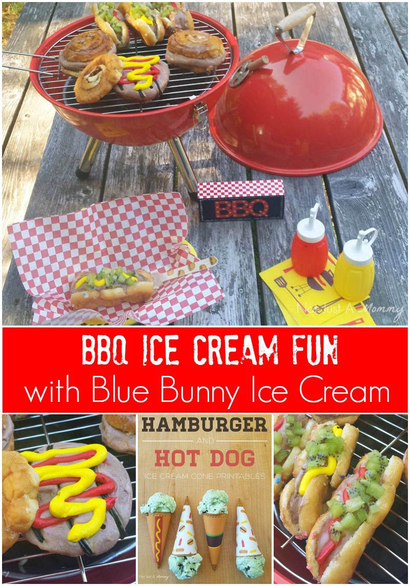 Make BBQ Ice Cream Treats With @BlueBunnyIC + Free Printables