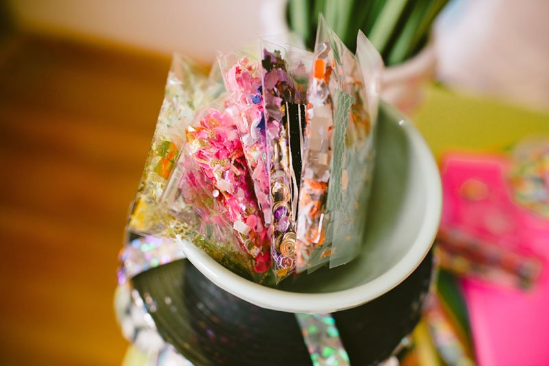 The Confetti Bar; packages