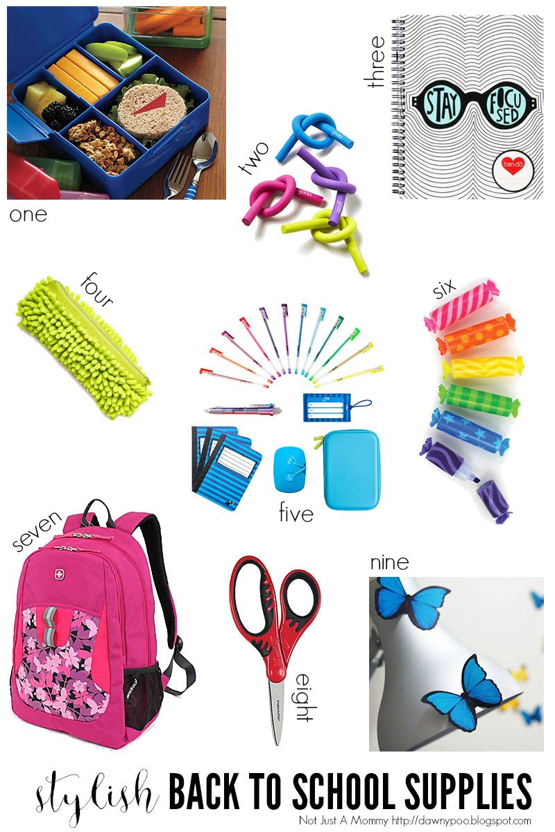 Stylish back to school supplies