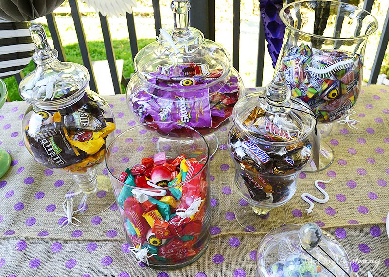 BOO It Forward Party candy vessels