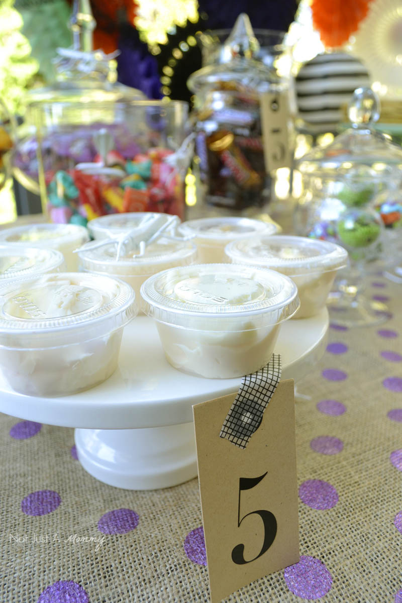 BOO It Forward Party frosting containers