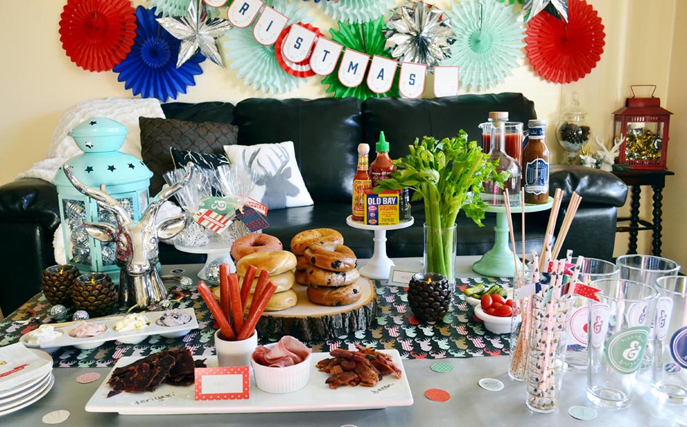 Bagels + Bloody Marys Christmas Brunch