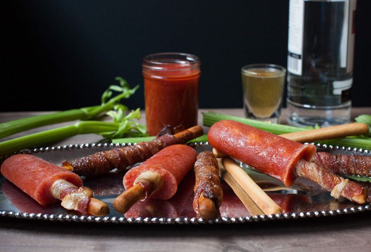 7 Must Have Bloody Mary Items; Bloody Mary popsicles