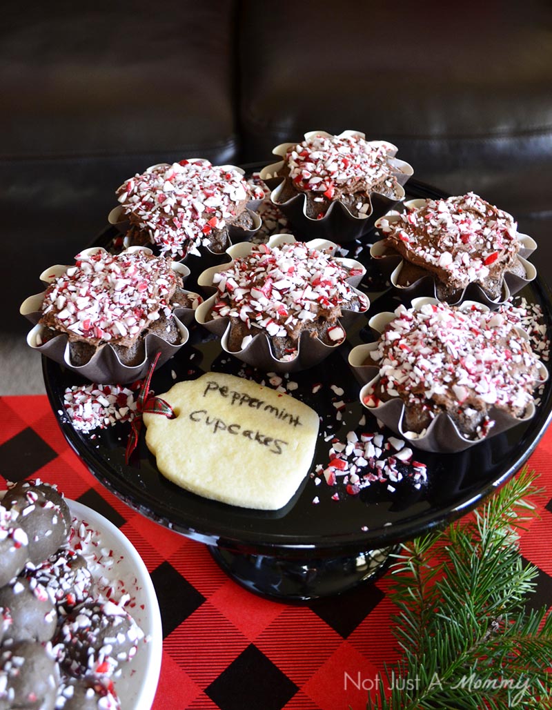 Make The Holidays Sweeter With International Delight; peppermint cupcakes