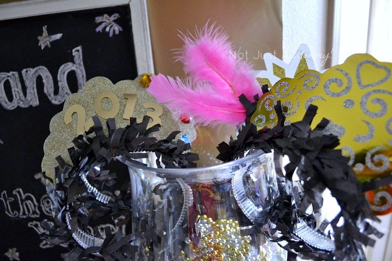5 Easy New Year's Eve Party Tips; have lots of party accessories