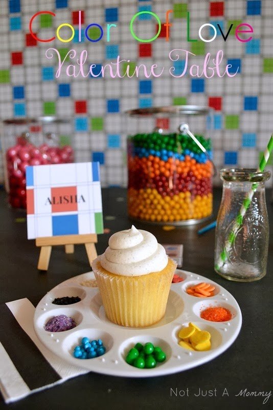 Color Of Love Valentine table