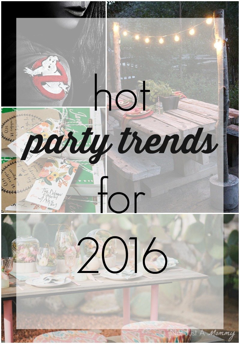10 Hot Party Trends For 2016
