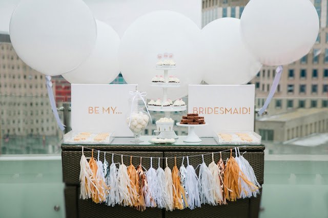 Will You Be My Bridesmaid? decor
