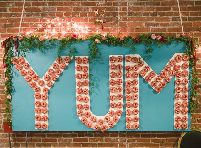 National Doughnut Day; YUM wall