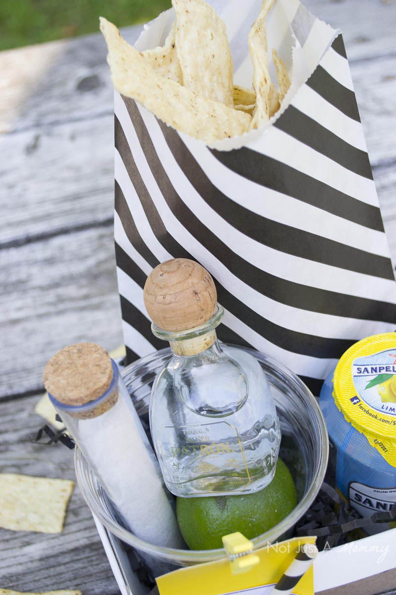 The perfect summer hostess gift, a Lemon Margarita Gift Box!