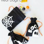 DIY Halloween treat bags with free downloads