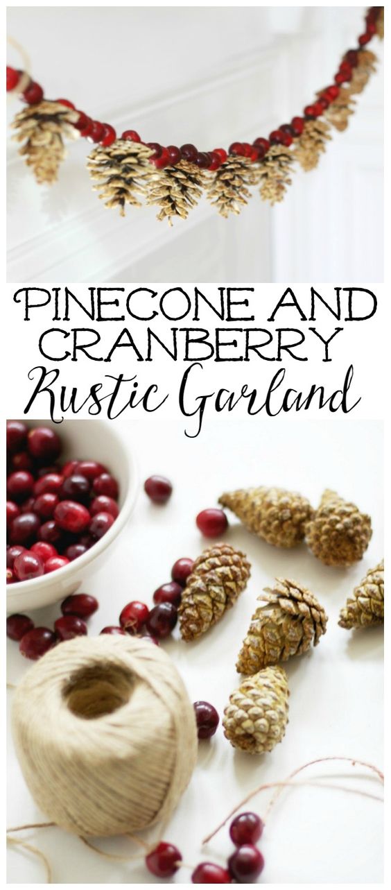 Thanksgiving in Cranberry garland