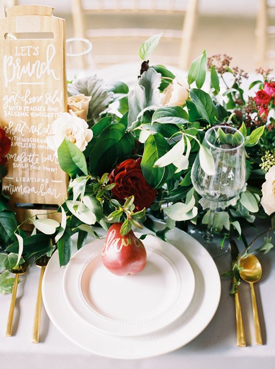 Thanksgiving in Cranberry placecard