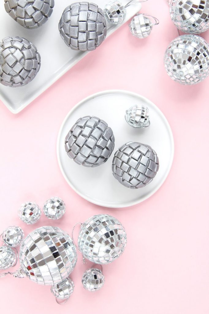 Disco Ball Holiday Ideas; donut holes