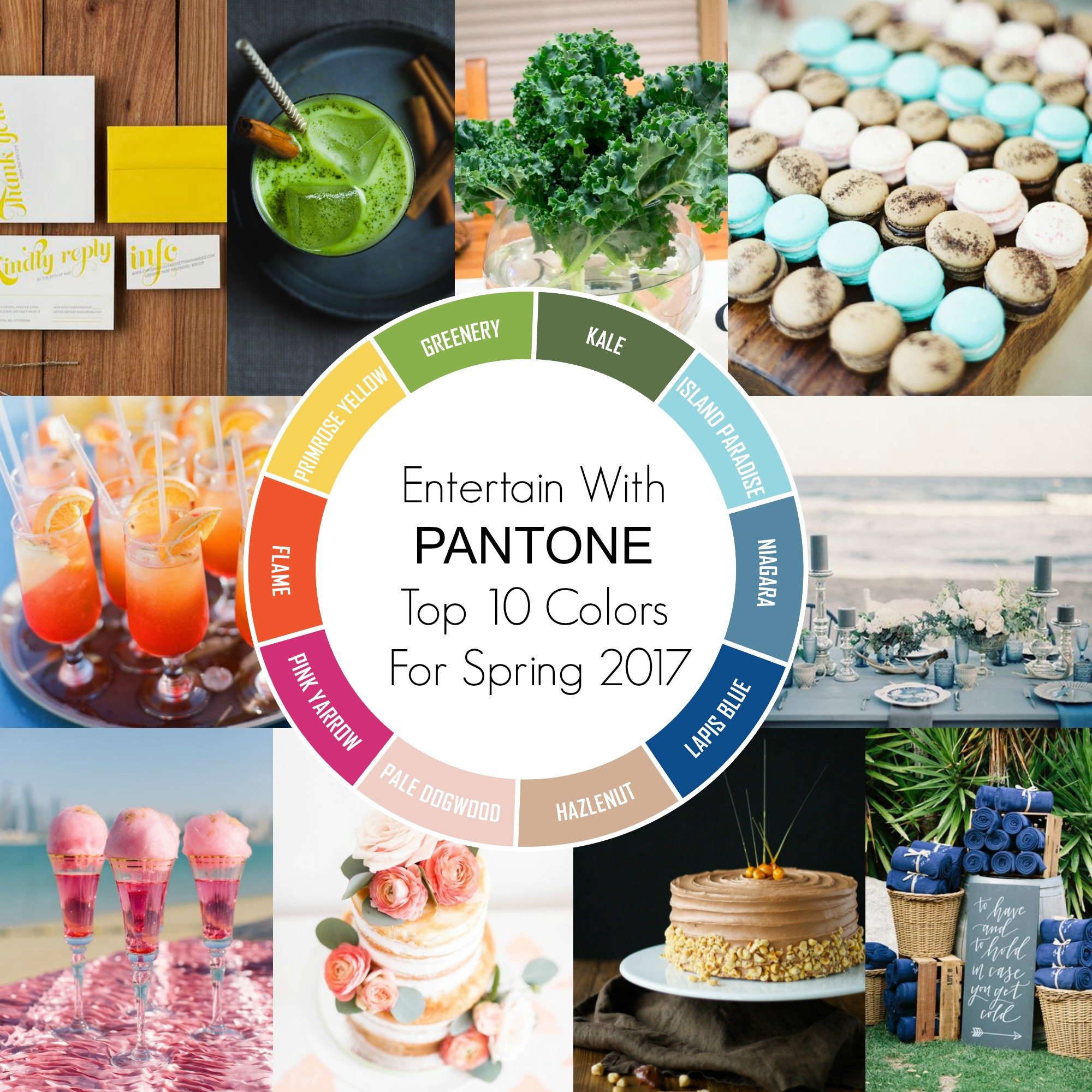 Entertain With PANTONE Colors For Spring 2017