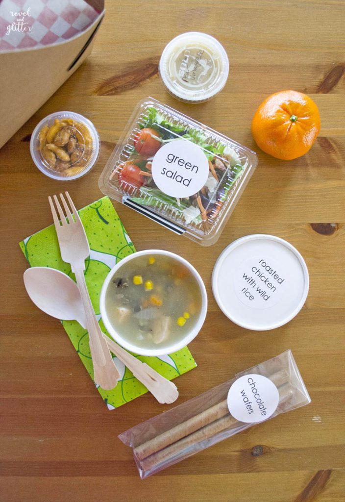 How to create picnic-inspired lunches; soup and salad