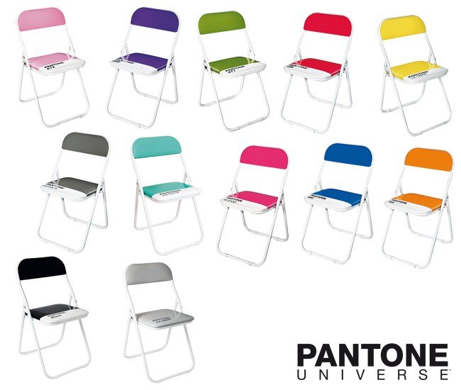 Be inspired with PANTONE and throw a PANTONE-inspired party; chairs
