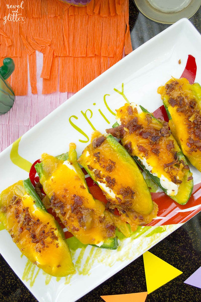 Get ready for Cinco de Mayo with my cactus inspired table; jalapeno poppers