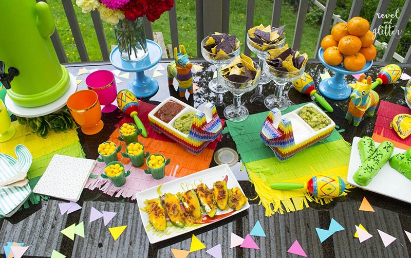 Get ready for Cinco de Mayo with my cactus inspired table; table top