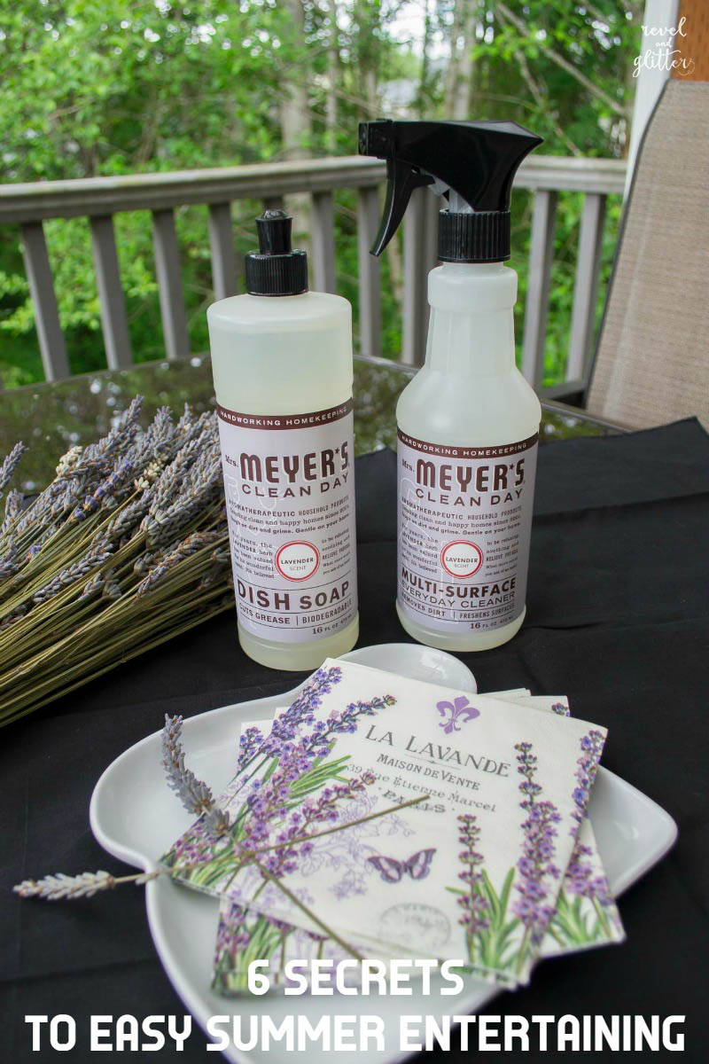 6 secrets to easy summer entertaining