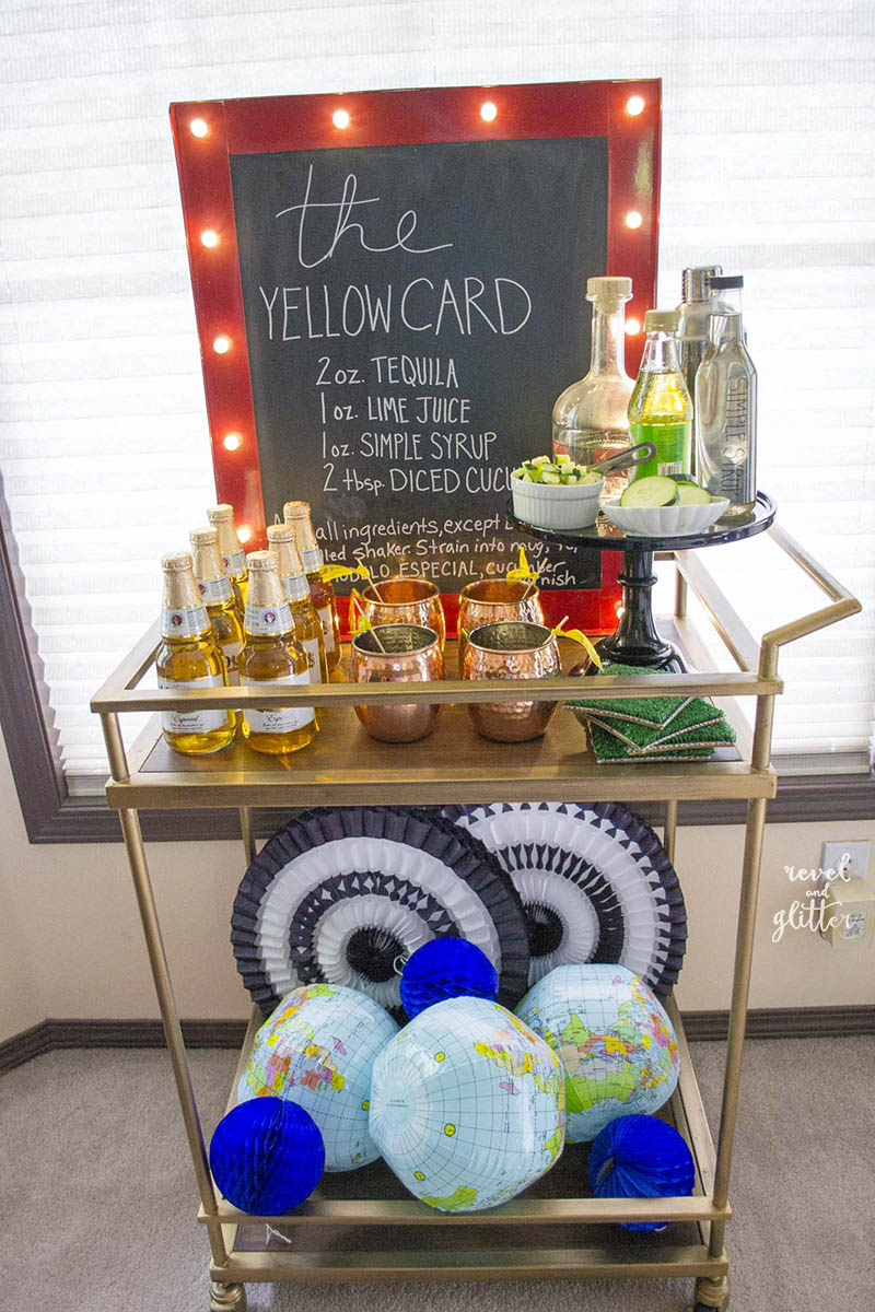 How to score with a soccer tournament watching party; the perfect bar