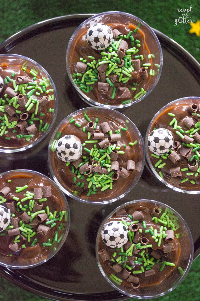 How to score with a soccer tournament watching party; dirt cups