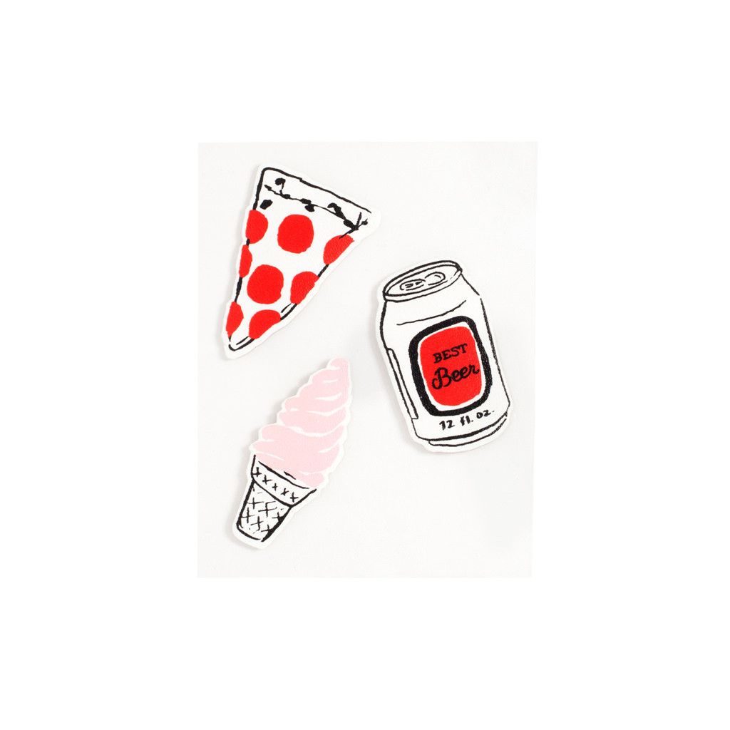 11 Favorite Foods Party Ideas; stickers