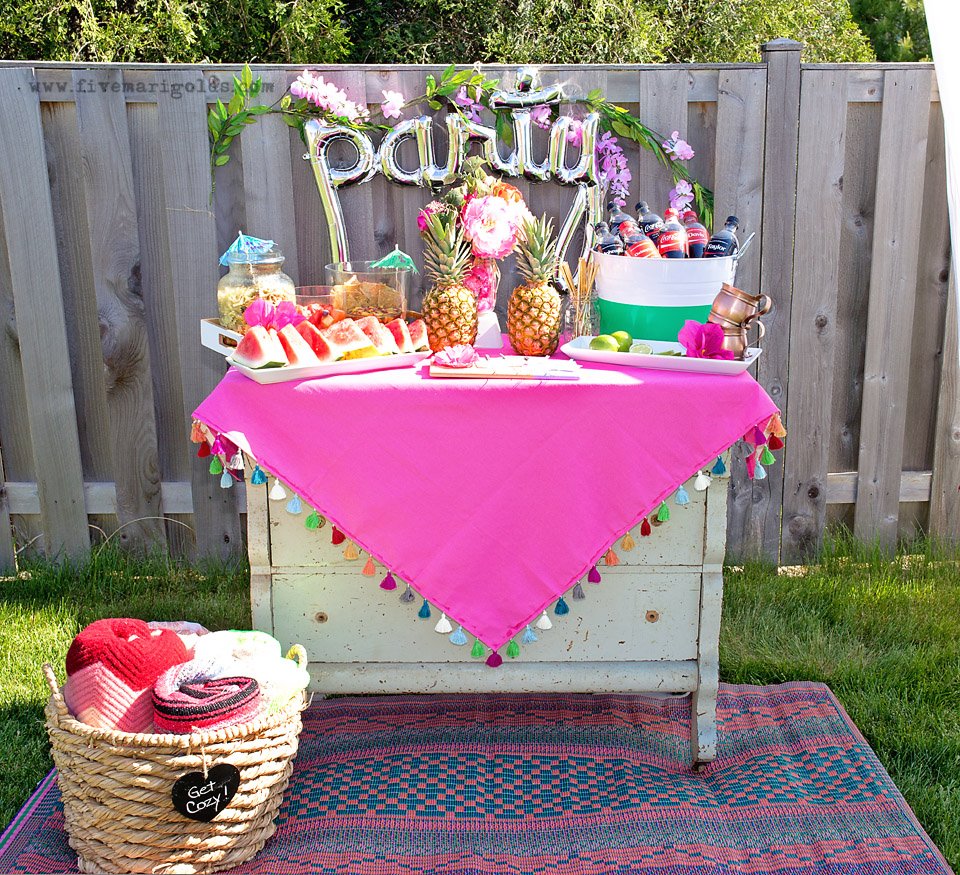 30+ Hanging Onto Summer Ideas; backyard BBQ